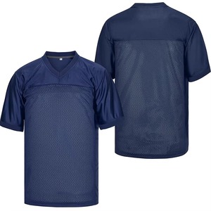 Maillot de football américain respirant, coupe classique, toutes saisons, confortable, antibactérien, haute qualité, OEM, personnalisable - Product Image 1