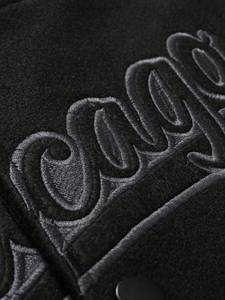 เสื้อแจ็คเก็ตวาร์ซิตี้ปักลายเชนิลล์ แขนหนัง ปักโลโก้ตามสั่ง สำหรับผู้ชายและผู้หญิง ใส่ได้ในฤดูหนาว - Product Image 3