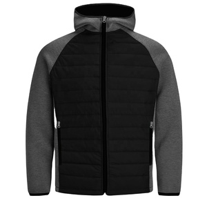 Qualité extérieure Ultra léger couleur unie coupe-vent luxe doudoune hommes léger duvet de canard rembourré homme veste avec capuche - Product Image 1