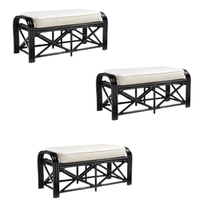 Rattan Wicker <b>Stool</b> and Ottomand Living Room Furniture <b>Outdoor</b> Furniture High Quality Furniture Best Selling Product - Product Image 3