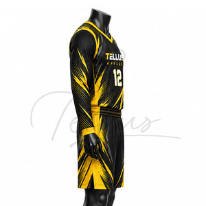 Uniforme de Baloncesto de Primera Calidad, Nuevo Estilo, Uniforme de Baloncesto Personalizado para Hombre, Ropa Deportiva, Uniforme Personalizado para Equipo - Product Image 3