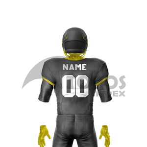 Custom American Football Uniform Design Your Own Team Jersey Premium Polyester Football Uniform OEM ODM Wholesale Manufacturer - Product Image 5