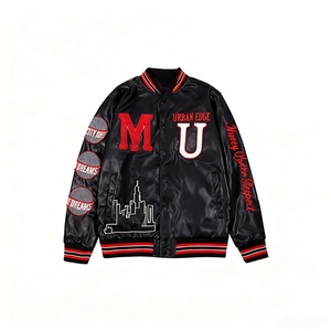 เสื้อแจ็คเก็ตวาร์ซิตี้ผู้ชายแบบลำลองสั่งทำพิเศษ คอตั้ง คุณภาพพรีเมียม มีให้เลือกหลายสี - Product Image 1