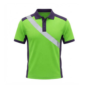 เสื้อโปโลแขนสั้นสำหรับผู้ชาย ผ้าเนื้อนุ่ม ระบายอากาศได้ดี สวมใส่สบาย เหมาะสำหรับธุรกิจและลำลอง - Product Image 1