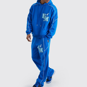 Survêtement Homme Oversize de Qualité Supérieure 2026 – Impression de Logo Personnalisé – Tenue Confortable et Tendance – Survêtements Homme Oversize à la Mode - Product Image 1
