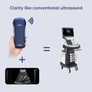 Viatom C10 3 In 1 Ultrasound Portabel Wifi + 5G Sistem Diagnosis Ultrasound Jarak Jauh 5 Mode Pencitraan Ultrasound Genggam Nirkabel