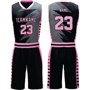 Maillot de basketball personnalisable et abordable en 100 % polyester réversible, respirant, pour l'été, grandes tailles, pour l'entraînement - Product Image 4