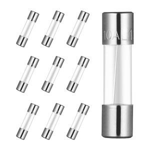 Kit Assortito di Fusibili in Vetro a Fusione Rapida 120 Pezzi 125 Volt 5 x 20 mm 1A 2A 3A 4A 5A 8A 10A 3.6 x 10 mm 2.5A 3A 5A Tubolari - Product Image 1