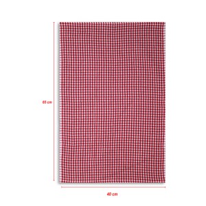 Beautiful Design Christmas <b>kitchen</b> <b>towel</b> 100% Cotton Eco Friendly Red Color Yarn Dyed <b>Kitchen</b> <b>Towel</b> for Christmas. - Product Image 5