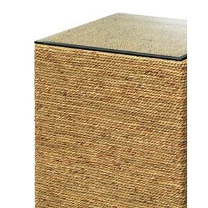 Glass Top End Table Herramienta de torneado funcional y elegante - Product Image 6