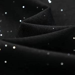 T-shirts pour hommes en coton 100% vintage à pois personnalisés avec strass, design tendance, haute qualité, streetwear décontracté, respirant - Product Image 2