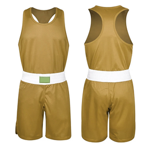 Pantalones Cortos de Boxeo de Primera Calidad, 100% Poliéster Elástico, Ligeros, Transpirables y Duraderos, Uniforme para Hombres Adultos, 240g - Product Image 1