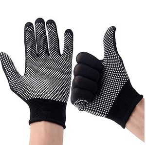 Gants de travail en tricot de coton poly, blanc naturel, pour la protection des mains, gants de soudage, gants réversibles sans couture, respirants - Product Image 6