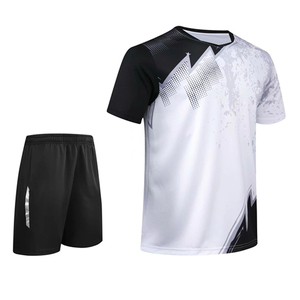 Uniforme de tenis de tela flexible de alta calidad personalizable, diseñado para mayor comodidad, estilo y rendimiento en la cancha. - Product Image 1