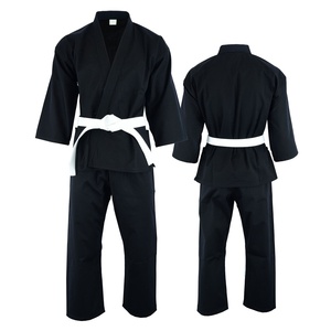 Uniforme de karaté respirant, confortable et léger en polyester, uniforme d'arts martiaux avec manches longues, uniforme de karaté - Product Image 5