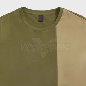 เสื้อยืดลำลองผู้ชายสุดเทรนดี้ เสื้อยืดผู้ชายสไตล์โมเดิร์น เสื้อยืดผู้ชายเนื้อผ้าเรียบ ใส่สบาย ใช้ได้ทุกวัน - Product Image 3