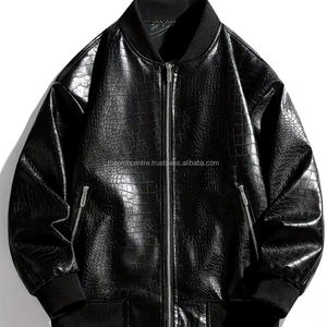2024 New Arrival High Quality <b>Men's</b> Fashion Leather <b>Jacket</b> Custom Style with <b>Fur</b> Decoration Direct Factory <b>jacket</b> <b>for</b> <b>men</b> - Product Image 1