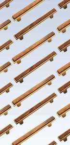 Heavy duty gold zinc alloy adjustable cabinet wardrobe handles durable <b>drawer</b> pulls furniture hardware wholesale supplier - Product Image 1