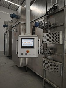 Machine de séchage automatique de flocons de riz en acier inoxydable, équipement de séchage alimentaire à air chaud, système de traitement continu industriel - Product Image 2
