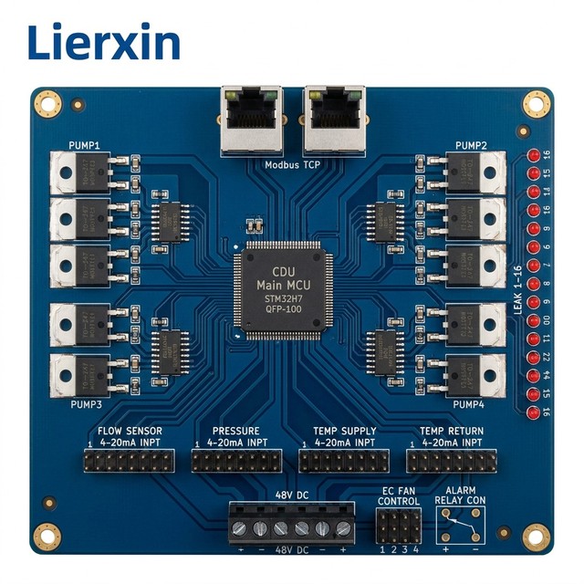 Heavy Copper AI Data Center Coolant Distribution Unit CDU Main Control PCB Liquid Cooling GB200 Board