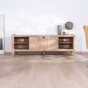 Mueble para TV Vandana Silver Shape en estilo japandi, madera de mango Orobie, 185 cm - Product Image 3