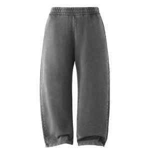 Pantalones Casuales de Lona de Poliéster/Algodón de Alta Calidad, Estilo Vintage, con Cintura Elástica, Corte Holgado, Impermeables, Transpirables, en Varios Colores - Product Image 3