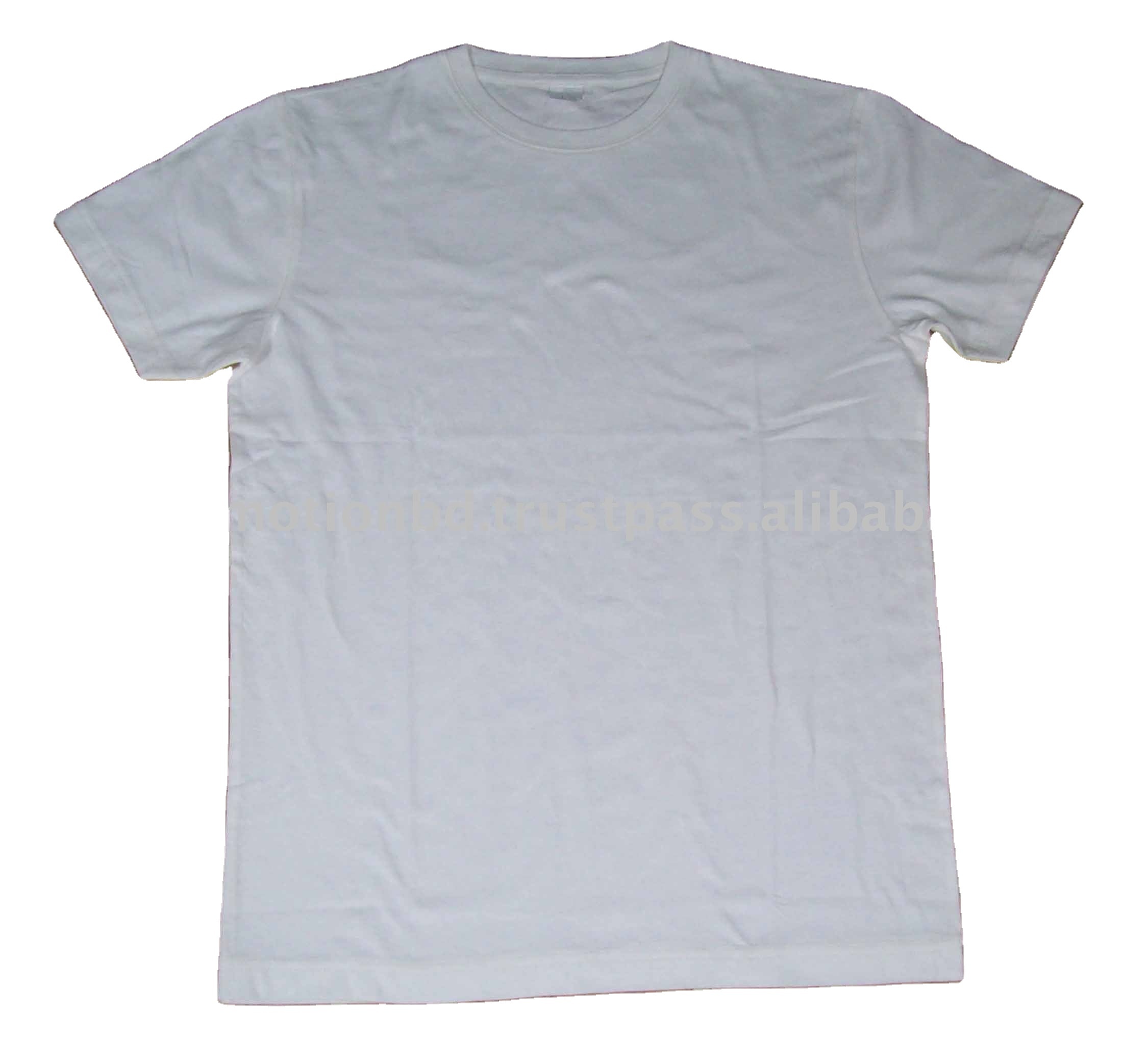cotton t-shirt, basic round neck short sleeve mens white t-shirt