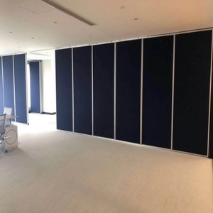 Paneles Acústicos MDF de 85 mm con Acabado Laminado para Salas de Recepción VIP, Mamparas Móviles para Proyectos de Centros de Conferencias - Product Image 4