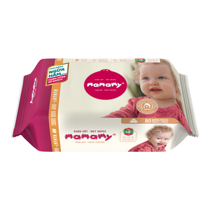 100 Piezas de Material Tóxico Libre de Calidad 200mmx150mm MAMAMY TROPICAL para Protección contra Erupciones, Limpieza y Cambio de Pañales, OEM/ODM, No Tejido, Suave - Product Image 1