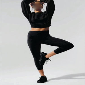 Leggings Deportivos Elásticos y Suaves para Mujer, Cintura Alta, Transpirables, Sin Costuras, para Yoga, Running, Fitness, Ropa Deportiva, Comodidad Premium - Product Image 1