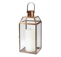 Magnifique lanterne à bougie en bois suspendue, faite à la main, au design américain, écologique, finition brune, décoration d'intérieur pour Pâques