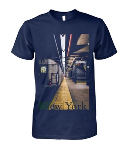 Camiseta informal de manga corta con cuello redondo para hombre del fabricante 100% algodón peinado Bio Wash personalizable pantalla DTG impresa de punto - Product Image 6