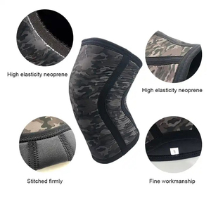 <b>Compression</b> <b>Knee</b> Sleeve 5mm 7mm Neoprene Breathable Professional Protection Pull-On <b>Knee</b> Support Weight Lifting Powerlifting - Product Image 6