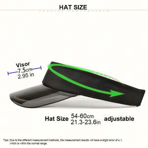 Gorra Deportiva con Visera de 6 Paneles, Unisex, Personalizable al por Mayor, Ajustable, Multicolor, de Poliéster/Algodón - Product Image 3