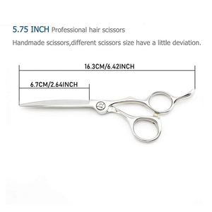 Ciseaux de coiffure personnalisés pour salon de barbier, vente en gros, ciseaux de haute qualité, design 2026, excellente qualité - Product Image 2
