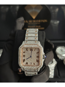 Elegant Moissanite <b>Diamond</b> Luxury <b>Watch</b> With Timeless Design Perfect <b>Watch</b> For Party and Wedding Wear <b>Watches</b> - Product Image 1