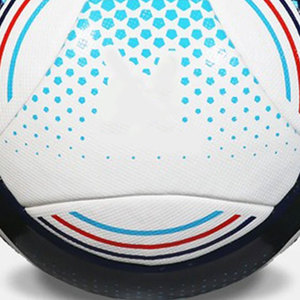 แผ่นพื้นผิว PU สำหรับฝึกซ้อม ลูกฟุตบอลออกแบบเอง ผู้ผลิตฟุตบอล ลูกฟุตบอลเย็บมือ ผลิตในปากีสถาน - Product Image 6