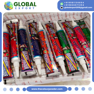 เฮนน่าคุณภาพส่งออกแบบกรวยและหลอด โกเลชาเฮนน่า สีสันสดใส สูตรอ่อนโยนต่อผิว ปราศจากสารเคมี เหมาะสำหรับงานแต่งงานและงานศิลปะต่างๆ - Product Image 4