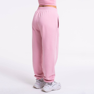 Pantalon de jogging et de sport pour femme, coupe oversize, devant en V, haute qualité, personnalisable, vente en gros - Product Image 2