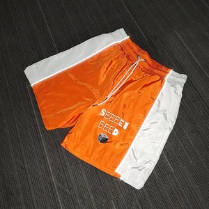 Ensemble de survêtement OEM personnalisé en nylon, coupe-vent color block, veste zippée en polyester patchwork et short - Product Image 5