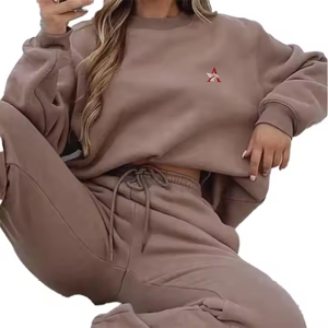 Sudadera Personalizada al por Mayor de Manga Larga para Mujer, Sudadera Corta para Mujer - Product Image 3
