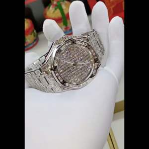 Reloj de Negocios Clásico Personalizado de Aleación de 40 mm para Hombre, con Diamantes Cultivados en Laboratorio, Joyería Hip Hop, la Mejor Calidad a Precio de Mayoreo - Product Image 3