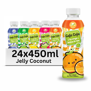 Jus de gelée de noix de coco 450ml Nata De Coco Faible quantité minimale de commande Échantillon gratuit Marque privée Vente en gros Prêt - Product Image 1