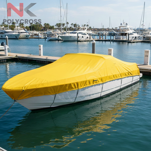 Lona para Cubrir Barcos, Impermeable, Resistente, Protección para Barcos de Pesca, Barcos a Motor, Veleros y Lanchas, Protección contra Polvo, Lluvia y Sol - Product Image 4