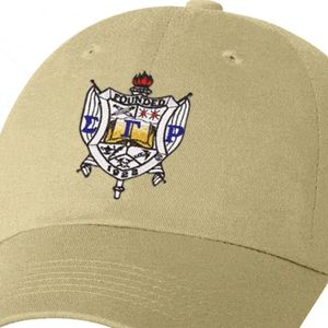 หมวกแก๊ป Sigma Gamma Rho ลายตราสัญลักษณ์สีน้ำเงิน ของสมาคมพี่น้องชาวกรีก หมวกเบสบอลปรับขนาดได้ SGRho ของที่ระลึกสำหรับสมาคมพี่น้อง - Product Image 6