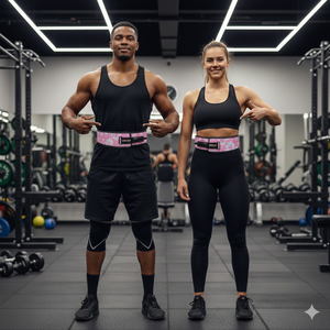 Rexfit เข็มขัดออกกำลังกายหนักสำหรับเล่นกีฬาเพื่อความมั่นคงหลักและเข็มขัดฝึกความแข็งแรงพร้อมหัวเข็มขัดแบบคันโยก - Product Image 2