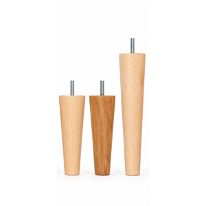 Pieds de meubles en bois massif robustes, pieds de canapé en bois dur durables pour meubles de luxe résidentiels, hôtels, bureaux et villas - Product Image 1