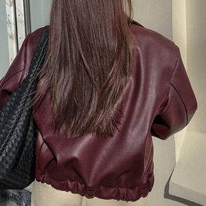 เสื้อแจ็คเก็ตหนังแท้ผู้ชายราคาถูก ไซส์ใหญ่ สไตล์ลำลอง คอตั้ง สำหรับฤดูหนาว ผลิตในปากีสถาน - Product Image 6