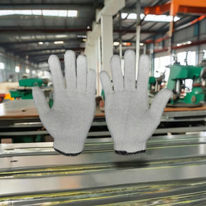Gants de protection du travail Gants de sécurité au travail Coton Polyester Texturé Poignet froncé Résistant au froid Durable Flexible Lavable en machine - Product Image 2