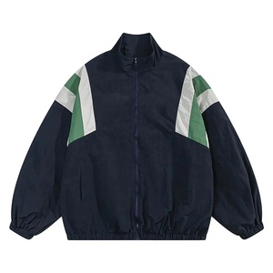 Custom Logo Loose <b>Fit</b> Outwears Windbreaker <b>Jacket</b> Breathable Team Wear Plus Size Sports Nylon Windbreaker Modern <b>Jackets</b> - Product Image 3